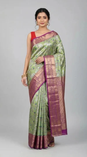 Divesha Pure Kanjivaram Saree