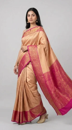 Falguni Pure Kanjivaram Saree