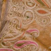 Mahavi Golden Embroidered Designer Saree