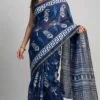 Ruhani Dabu Printed Chanderi Saree