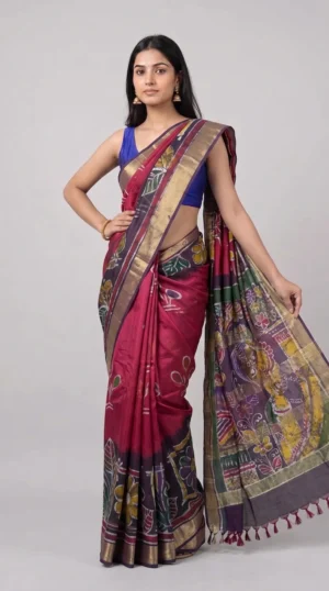 Sulekha Batik Cotton Silk Saree | Timeless Beauty 2026