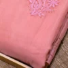 Coral Mukaish Organza Saree with Hand Embroidery | Elegant Festive 2026