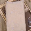 Beige Chikankari Georgette Saree with Pearl