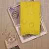 Yellow Chikankari Georgette Saree with Mukaish Work – Handcrafted Lucknowi Elegance
