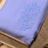 Blue Mukaish Organza Saree with Hand Embroidery | Elegant Festive 2026