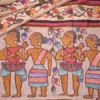 Jamini Roy Inspired Kantha Work