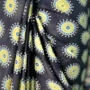 Black Hand Block Printed Zari Border Ajrak Cotton Saree
