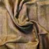 Sap Green Tussar Eco Print Saree