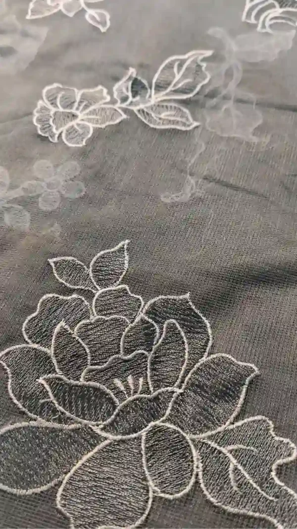 Light Grey Cotton Kota Saree,saree