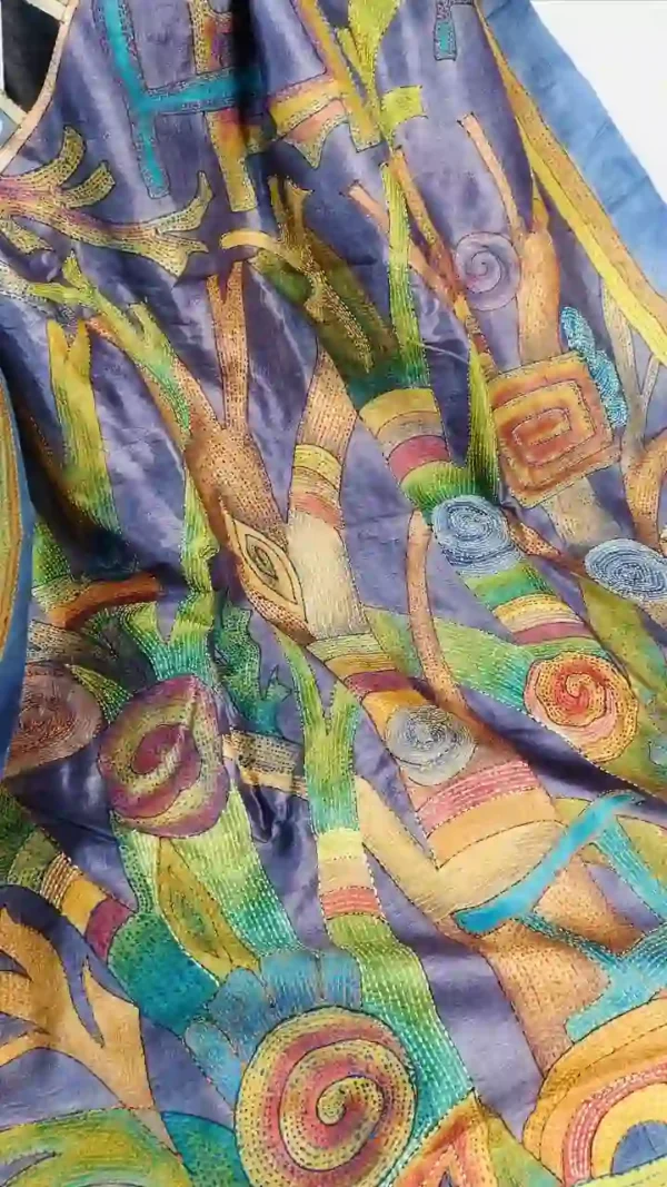 Hand Painted,silk