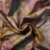 Wine color eco printed Tussar silk saree Saree