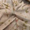 Wine color eco printed Tussar silk saree Saree