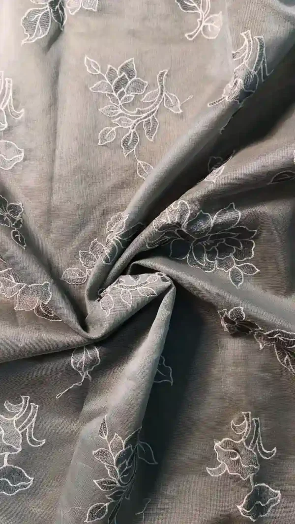 Light Grey Cotton Kota Saree,saree