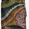 Wine Tussar Zari Hand Painted Saree