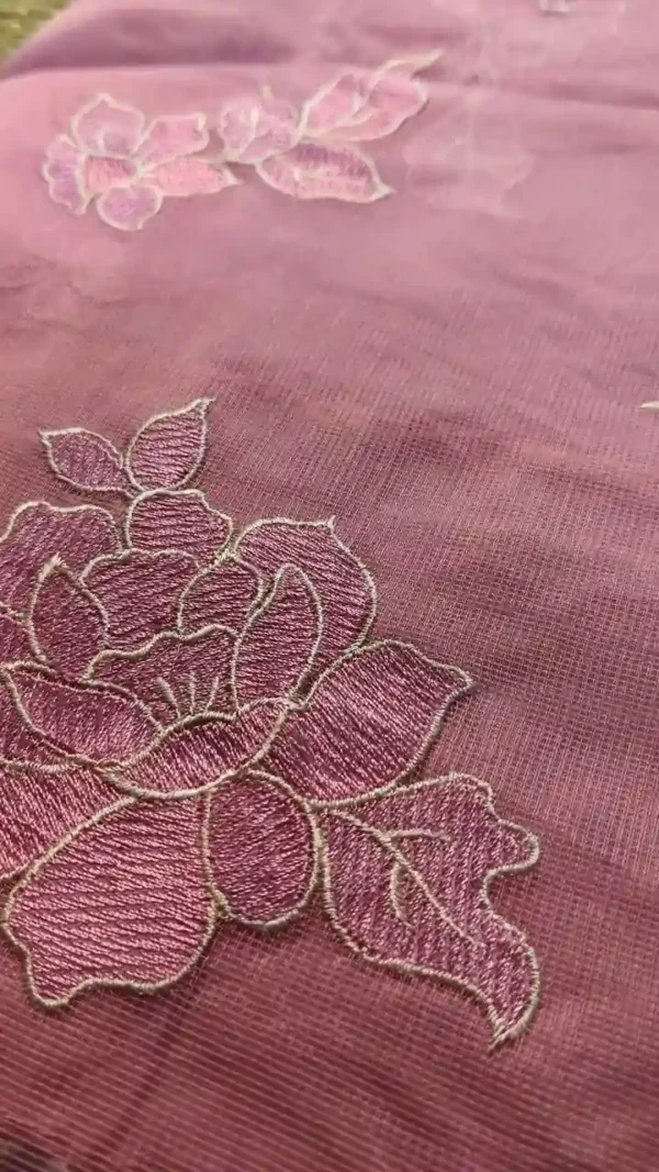 Light Pink Cotton Kota Saree,Saree