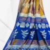Purple Katan Zari Saree