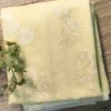 Light Yellow Cotton Kota Saree,yellow
