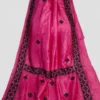 Pink Tussar silk saree