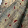 Grey Tussar Zari Saree