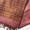 Hot Pink Tussar Zari Saree