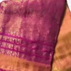 Peach Tussar Zari Saree
