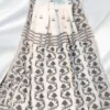 White Cotton Jamdani Saree