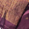 Purple Tussar Zari Saree