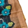 Deep Harmony Handpainted Peach Tussar silk saree