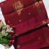Magenta Matka Zari Saree