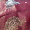 Magenta Matka Zari Saree