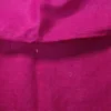 Hot Pink Tussar Floral Zari Saree