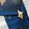 Blue Matka Zari Saree