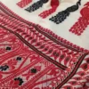Off White Tussar Jamdani Saree
