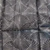 Black Tussar Needle Print Saree