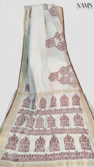 Katan SIlk,white