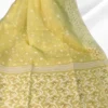 Golden Yellow Cotton Jamdani Saree,saree