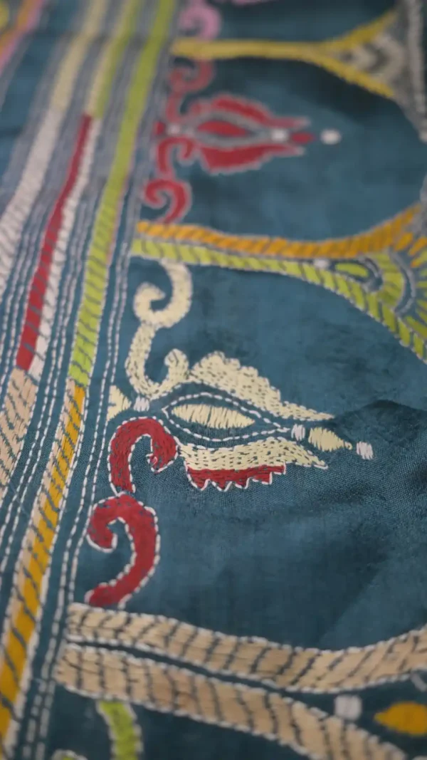 Beige Bangalore Silk Saree