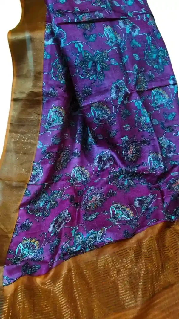 Purple,saree