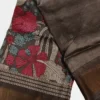 Brown Tussar Silk Saree,saree