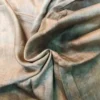Light green color eco printed Tussar silk saree Saree