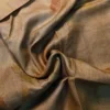 Biscuit color eco printed Tussar silk saree Saree
