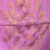 Baby Pink Resham Zari Saree