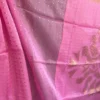 Baby Pink Resham Zari Saree