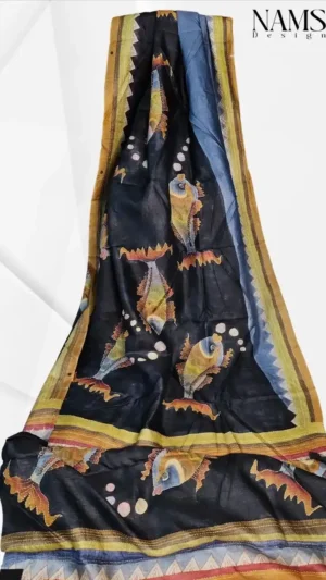 Handpainted,silk
