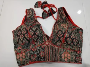 Multicolored Cotton Blouse