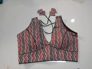 Zig Zag Pure Cotton Blouse