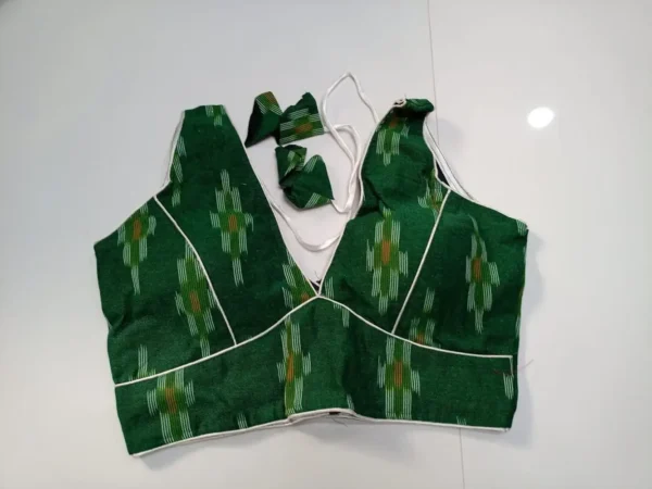 Green Cotton Blouse