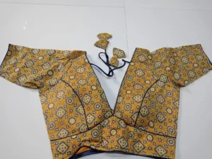 Mustard Yellow Cotton Blouse