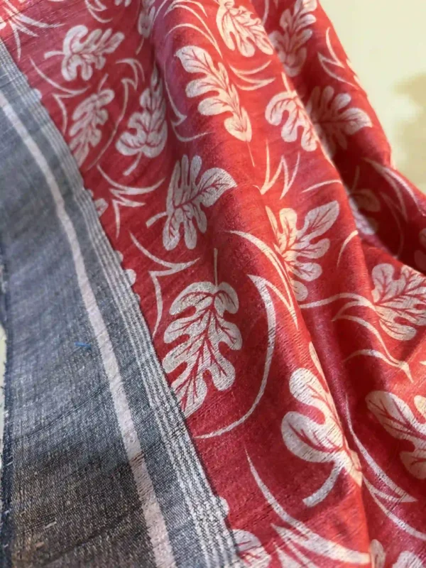 gicha tussar saree