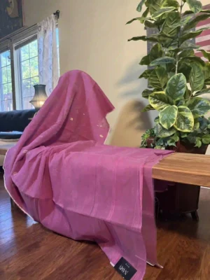 Purple Jamdani Saree